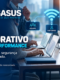 Pontos de acesso Wi-Fi corporativo instalados em ambiente empresarial